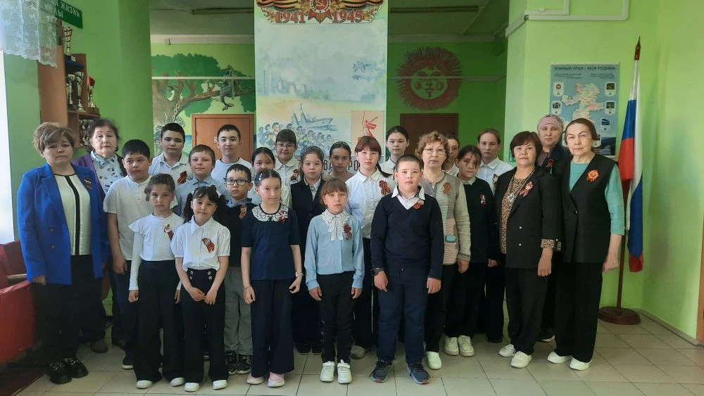 🇷🇺 Как наша школа стала частью истории: «Георгиевская лента» объединила всех!