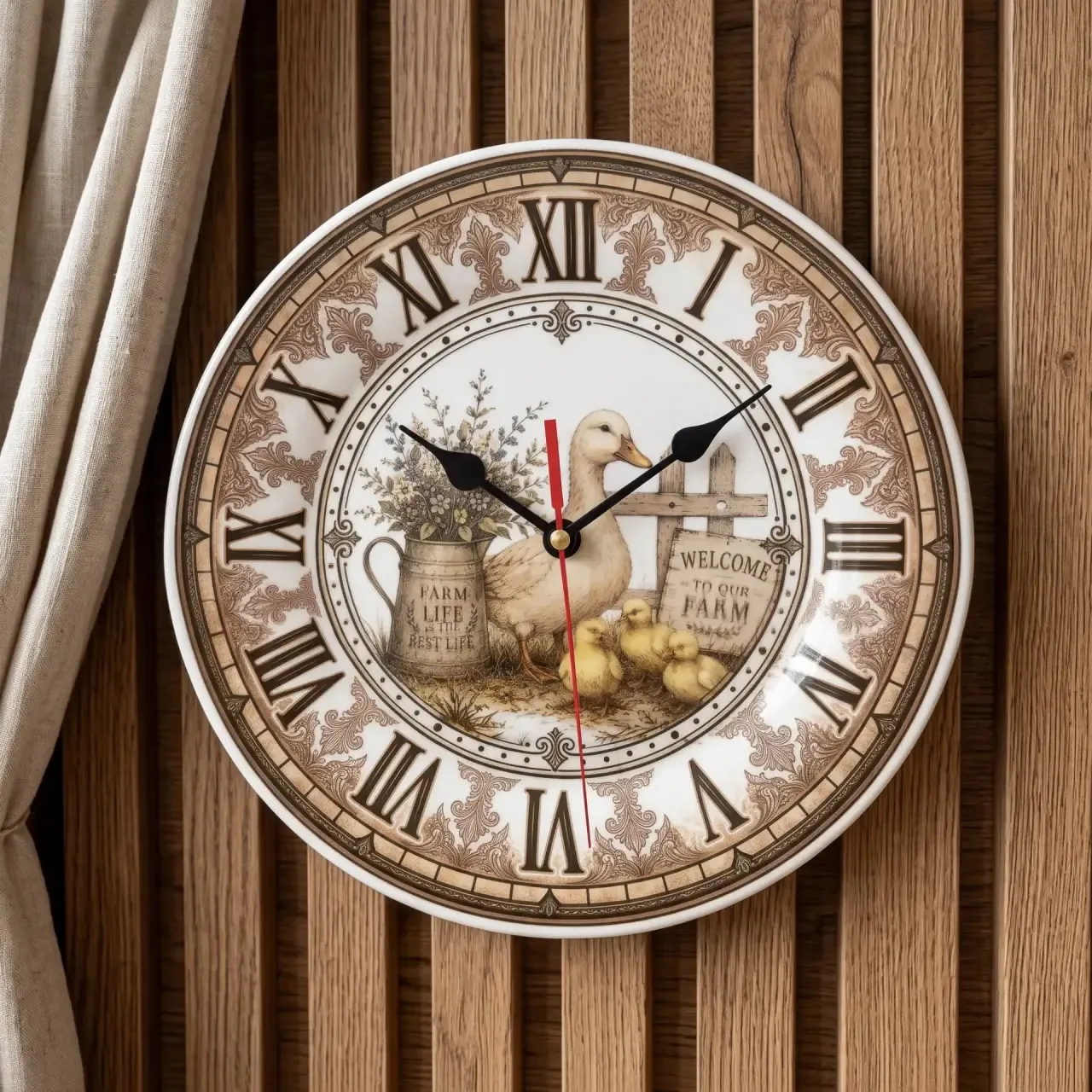 Готовы наши тарелки часы! ⏰