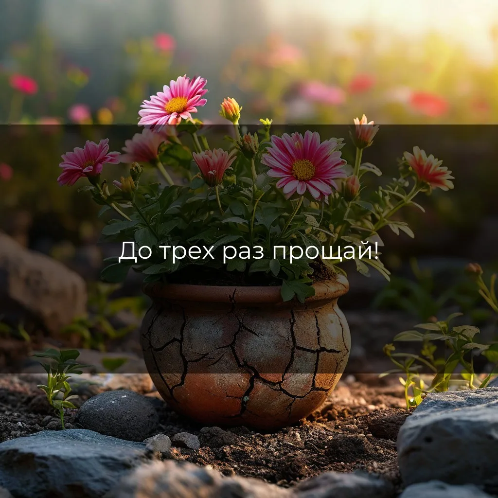 До трех раз прощай!