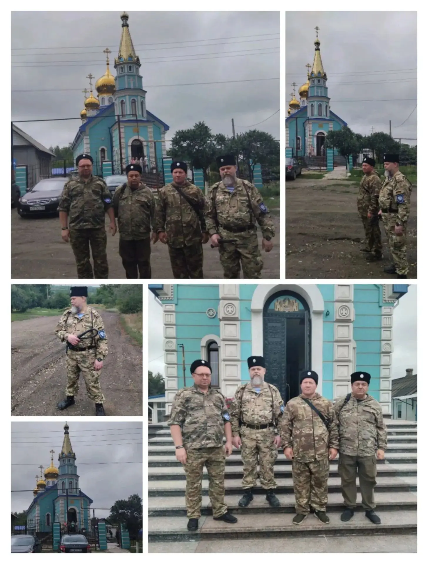 Хранители веры и порядка: казаки «Станицы Макеевской» в Свято-Успенском храме