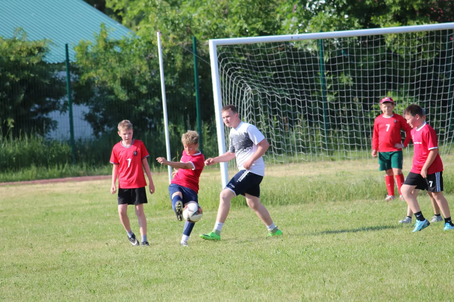💥Стартовала «Серебряная лига» чемпионата округа по футболу.

🌟11 июня состоялся первый тур Чемпион