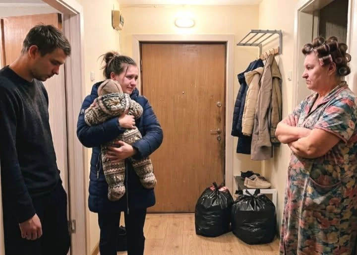 «Муж молча смотрел, как мать выгоняет нас в ночь. Теперь новая невестка вышвырнула на у...