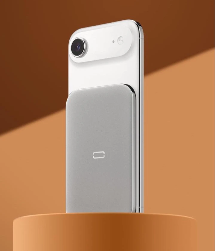 Тоньше, чем iPhone Air.

Новый беспроводной аккумулятор BORK в корпусе из нержавеющей стали.