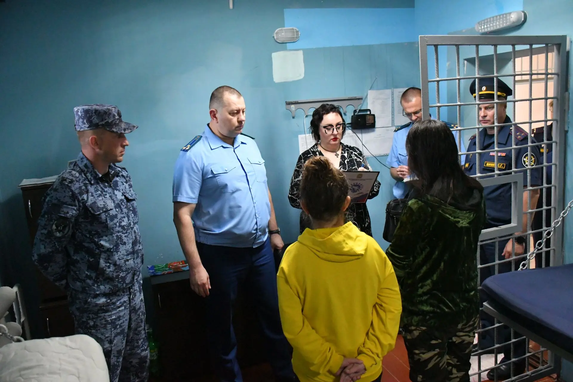 📌Амурский омбудсмен совместно с прокуратурой области проверила условия содержания осуж...