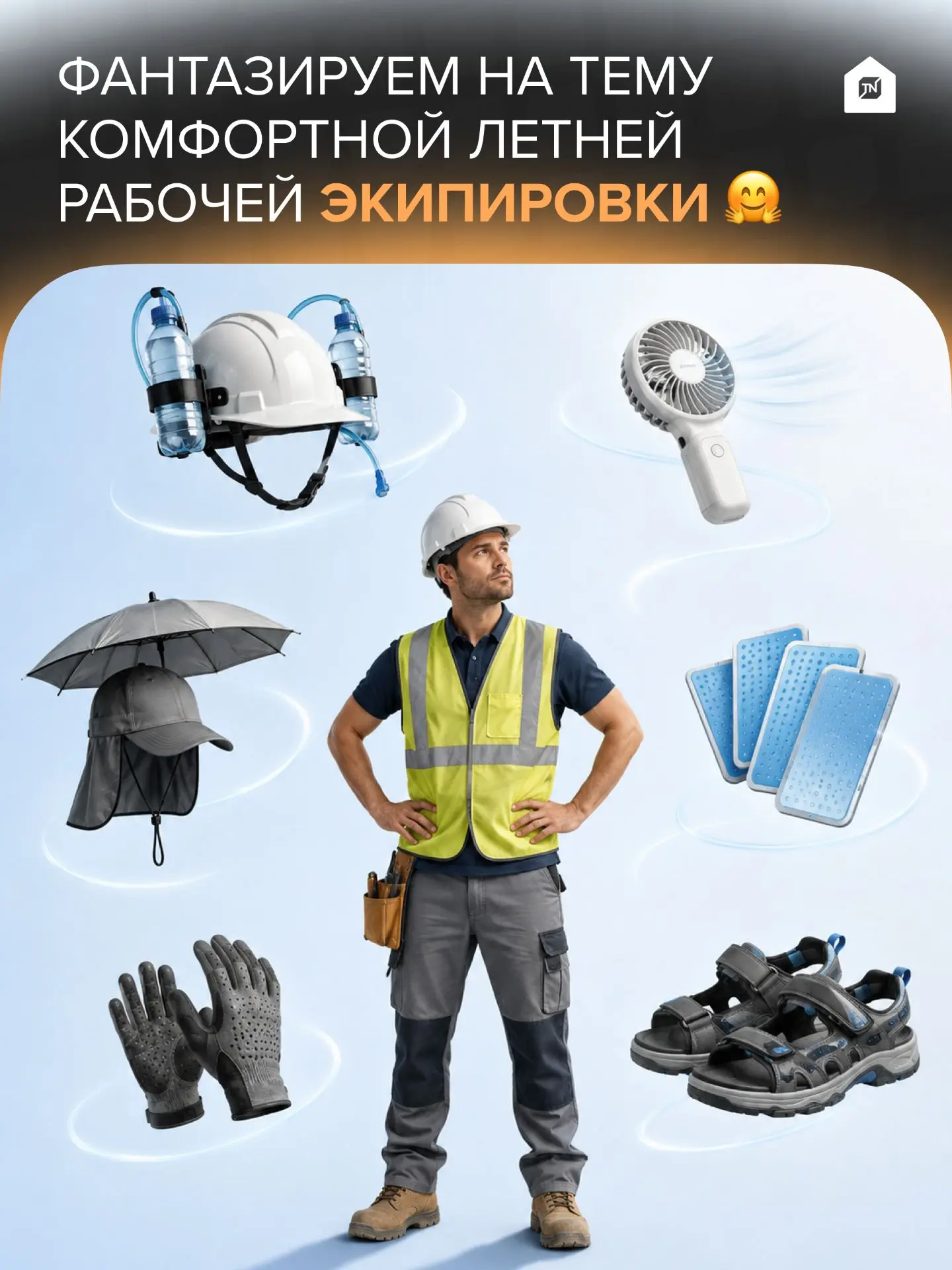 🏠Роба она и летом роба...

А ведь так хочется в период жарких будней добавить комфорта к рабочей эк