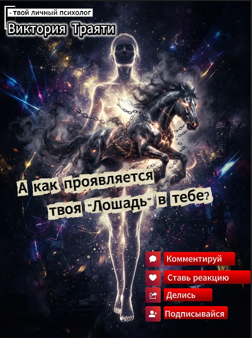 Хочешь стать счастливой - убей в себе лошадь!