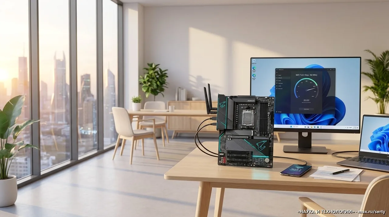 💾 Gigabyte добавила Wi-Fi 7 в материнку для AMD AM4

Gigabyte выпустила B550 Aorus Elite WiFi7 — мо