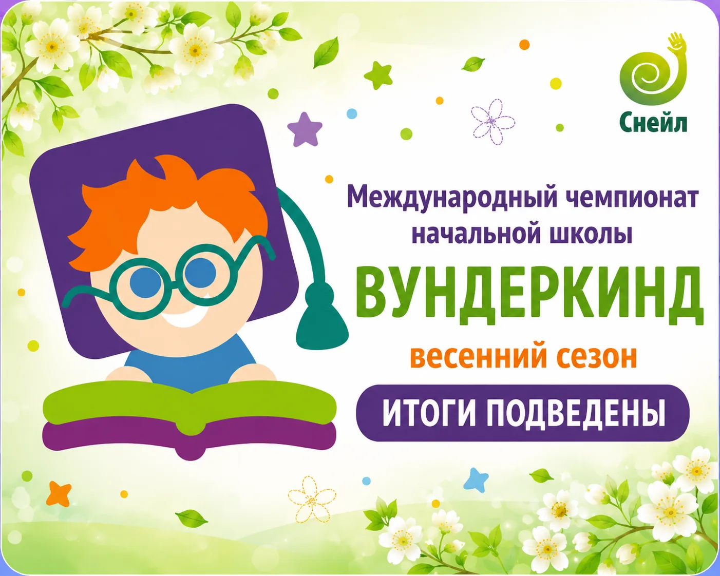 🎉 🎉🎉Подведены итоги Международного чемпионата начальной школы «Вундеркинд»!
