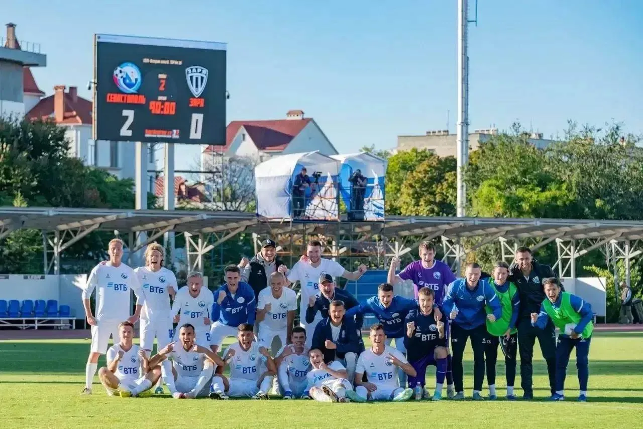 ⚽️ «Севастополь» победил «Зарю» со счётом 2:0