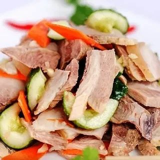 вместо винегрета салат мясной