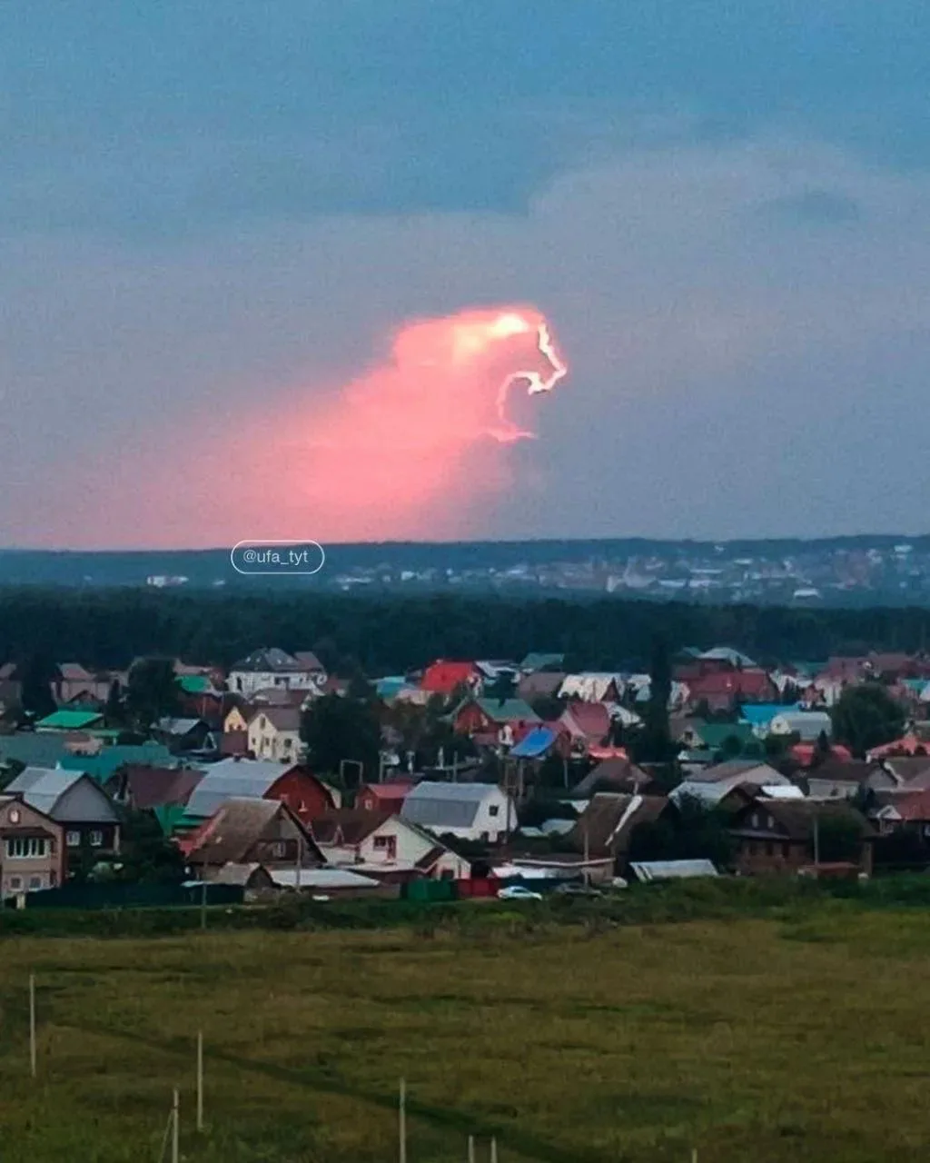 🐎Лошадь в небе над Уфой