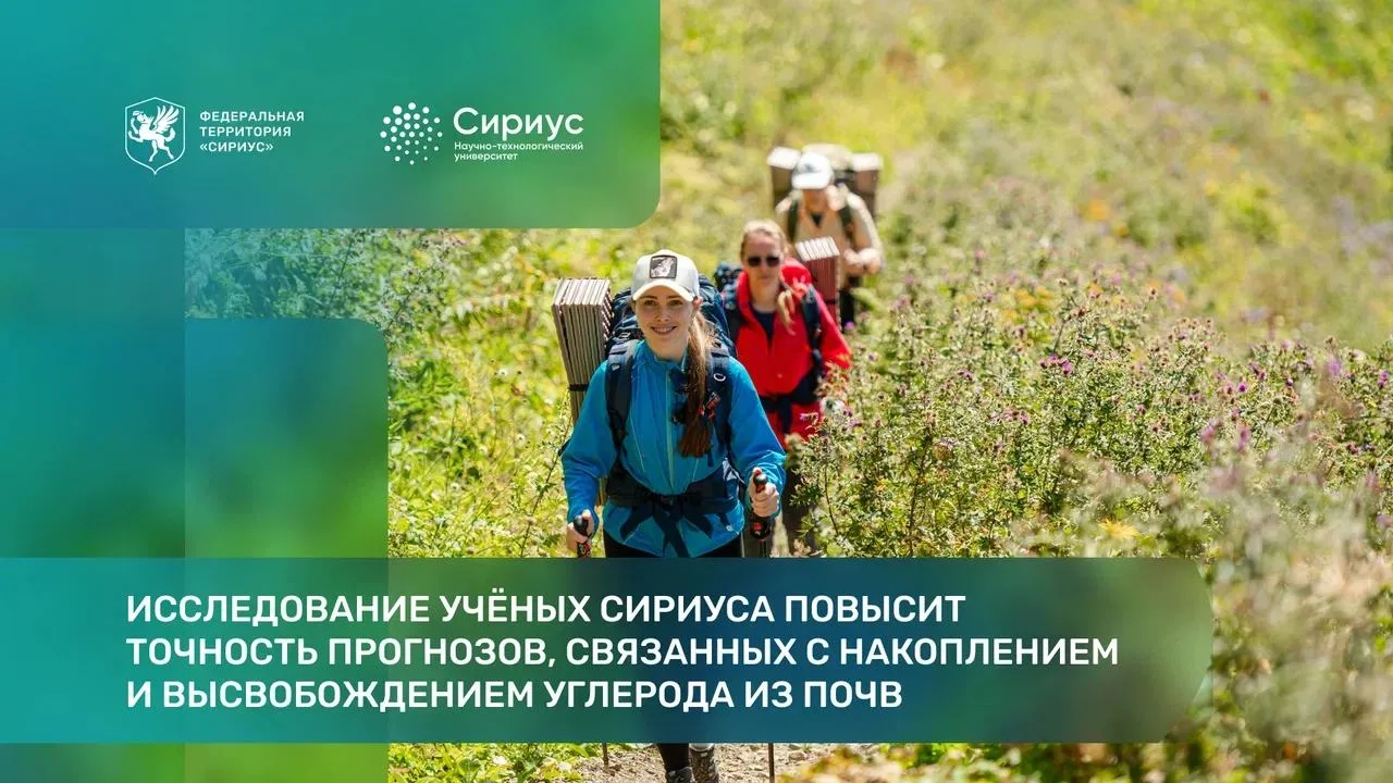 Учёные Сириуса выяснили, как изменение горных экосистем Кавказа влияет на накопление углерода в почв