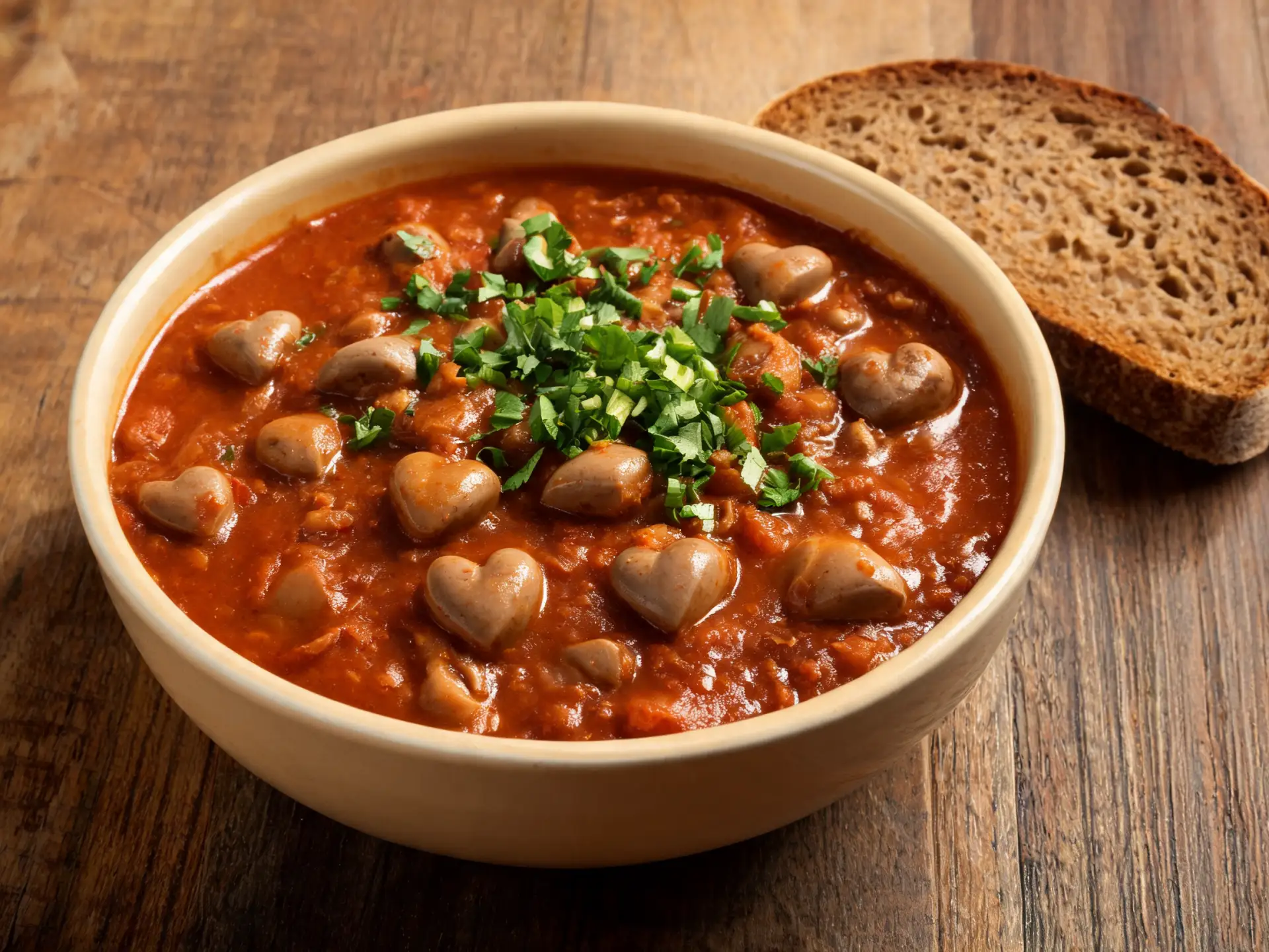 🥩 Гуляш из куриных сердечек 🥣 — просто, быстро и очень вкусно!

Ингредиенты

- 🥩 Куриные сердечки
