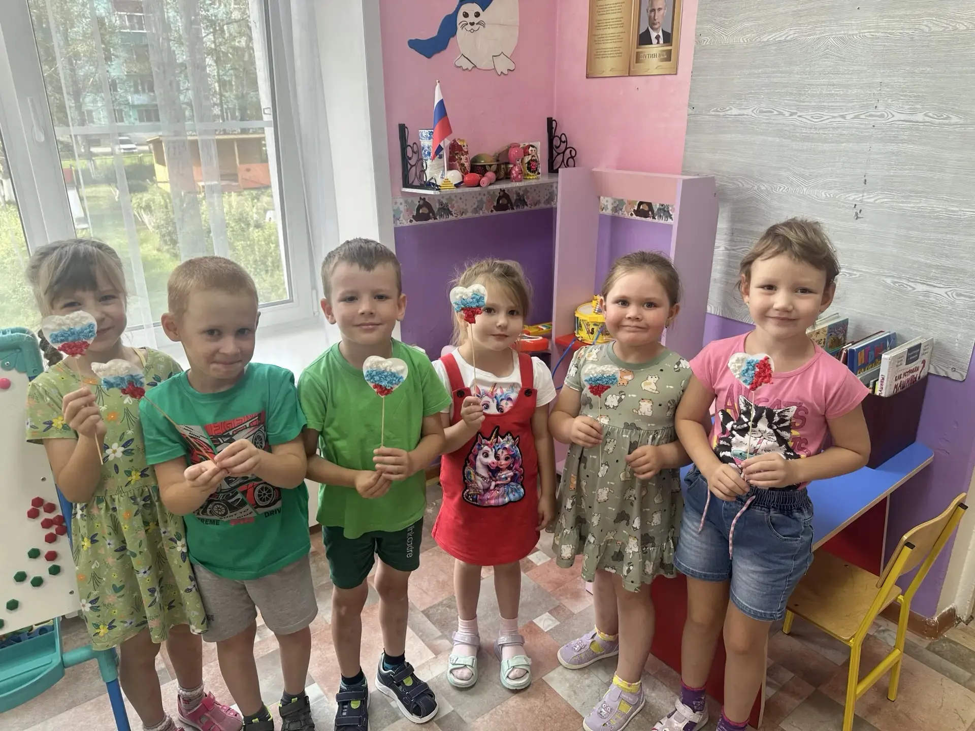 Ещё одно тематическое занятие с ребятами старшей группы и группы компенсирующей направл...