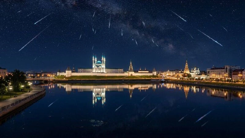 🌠 Этой ночью над Татарстаном можно будет увидеть до 25 «падающих звёзд» в час — КФУ