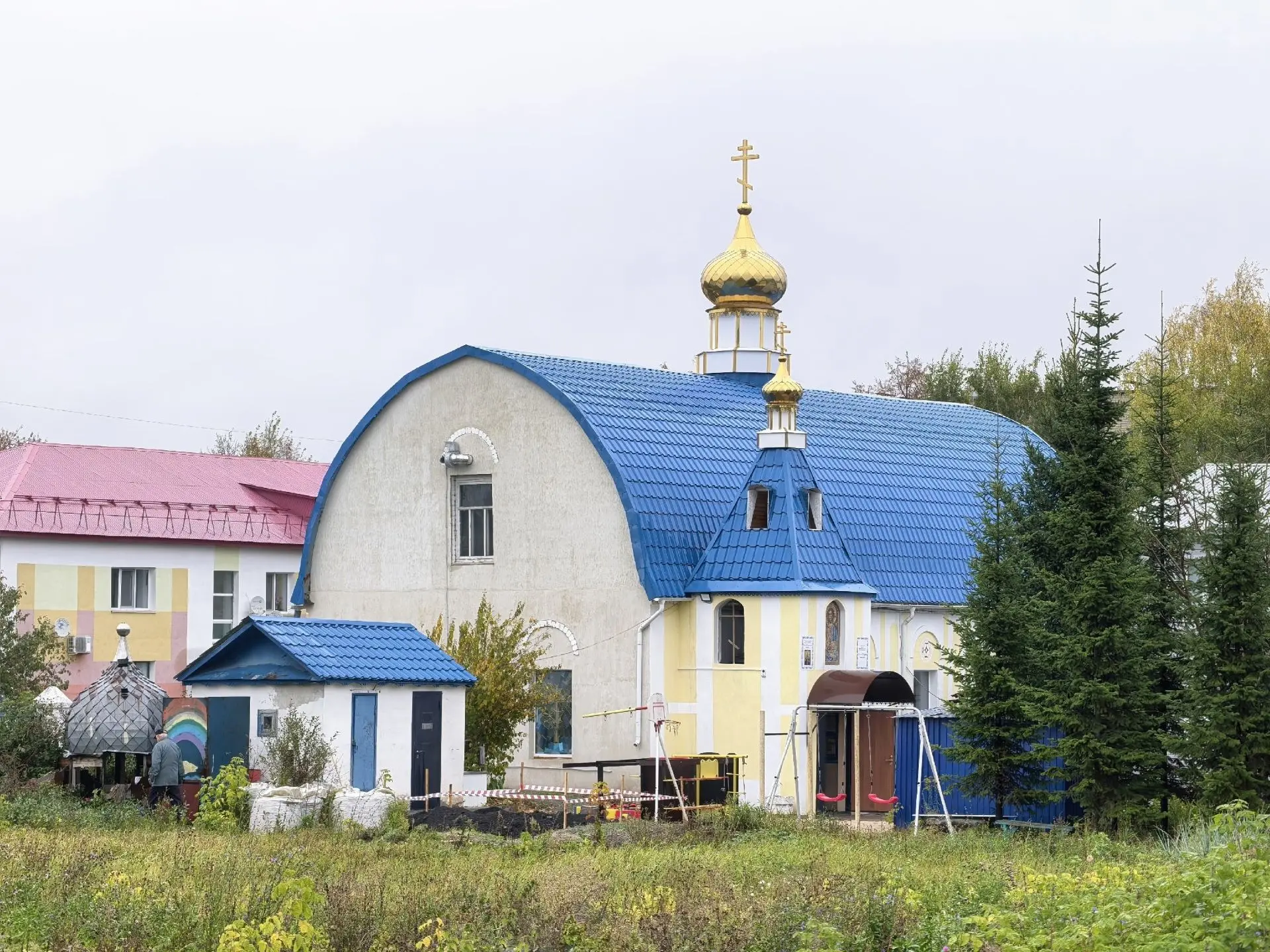 ✨🔔✨ После Великого освящения храма в храме святителя Тихона, патриарха Московского гор...