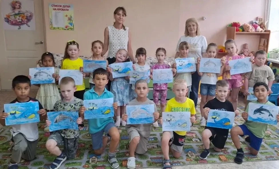 🐳🐋🐬Краснокрымская библиотека для дошкольников подготовительной группы «Сказка» под руководством Т