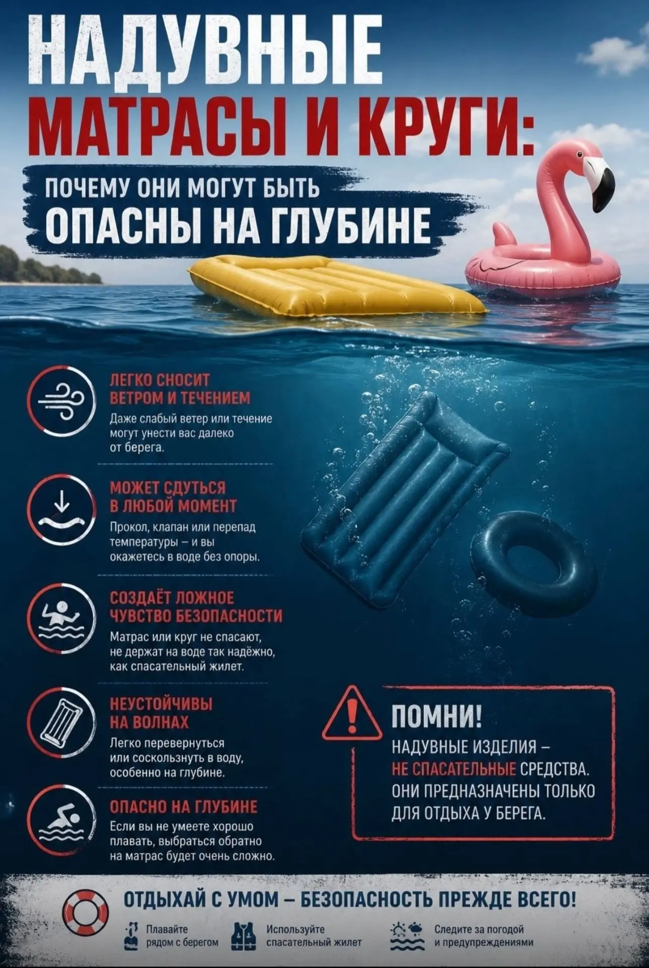 Безопасность у воды: простые правила, которые спасают жизнь

Лето в самом разгаре, и вода манит свое