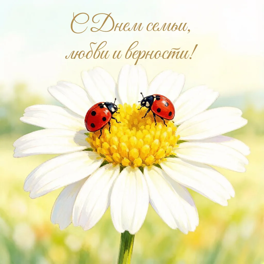 😍  День семьи, любви и верности