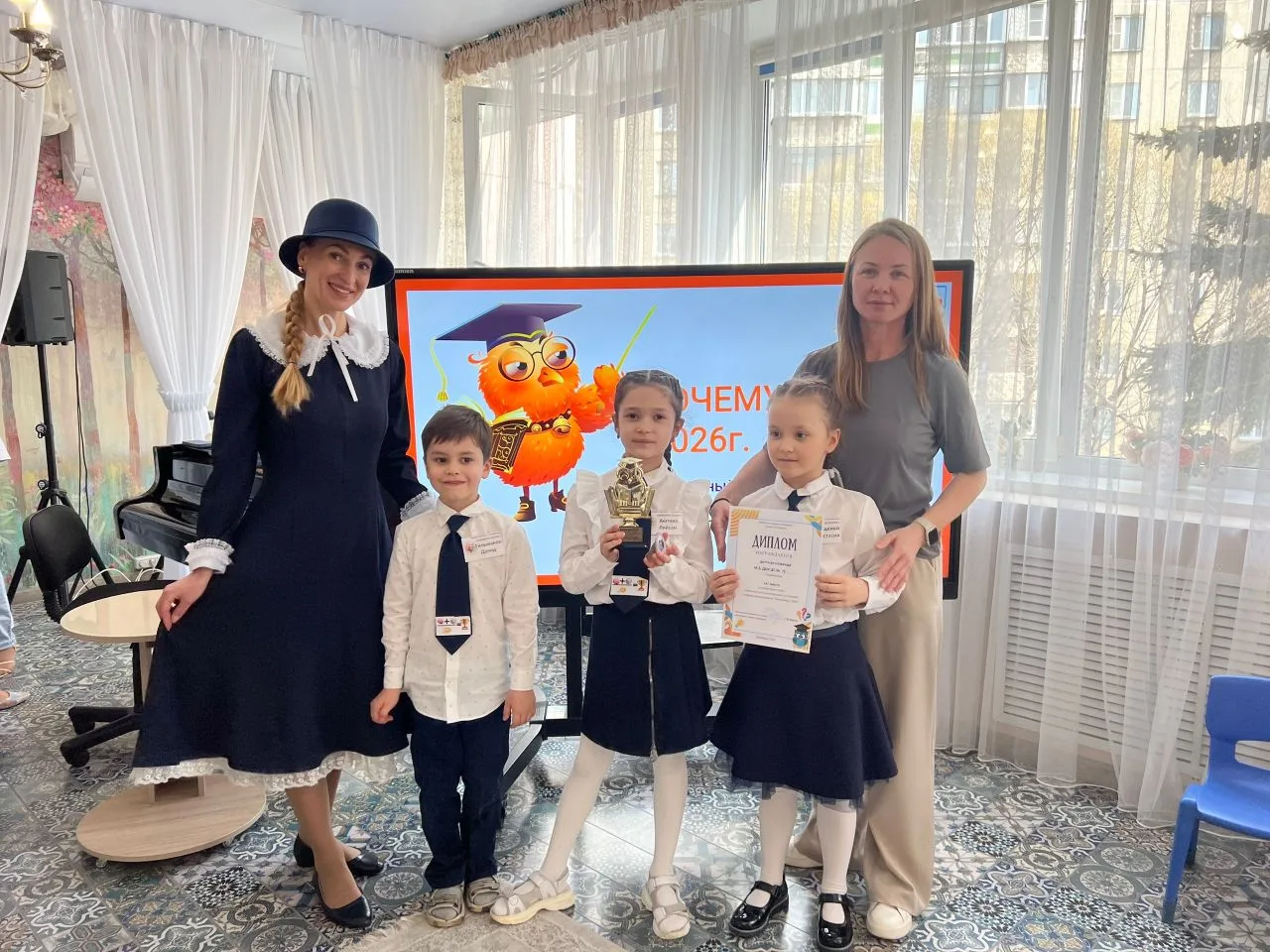 Поздравляем с победой! 🎉

Сегодня наши воспитанники достойно представили учреждение на интеллектуал