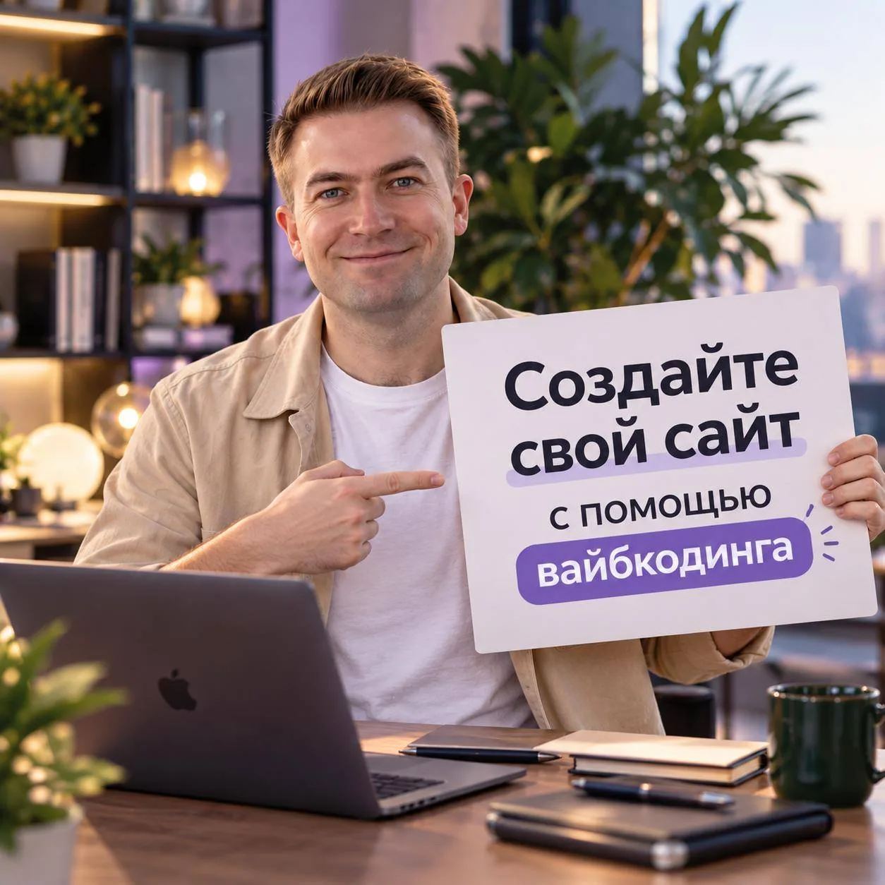 🔔 Завтра дам пошаговый план, как начать вайбкодить