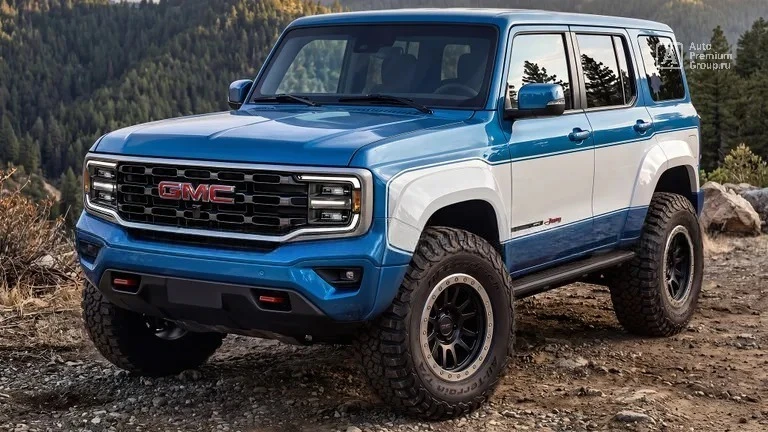 Возвращённый GMC Jimmy 2029: рамный внедорожник в ретро-стиле