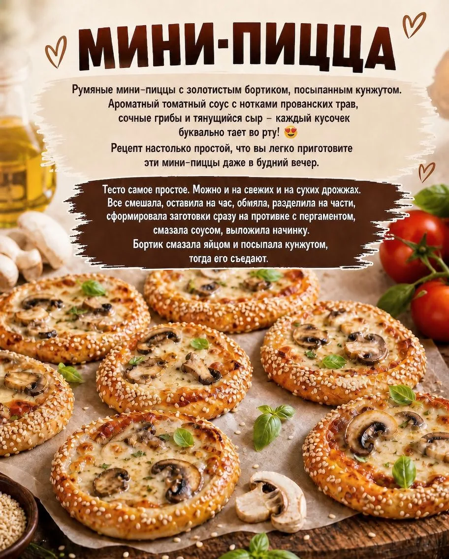 МИНИ-ПИЦЦА