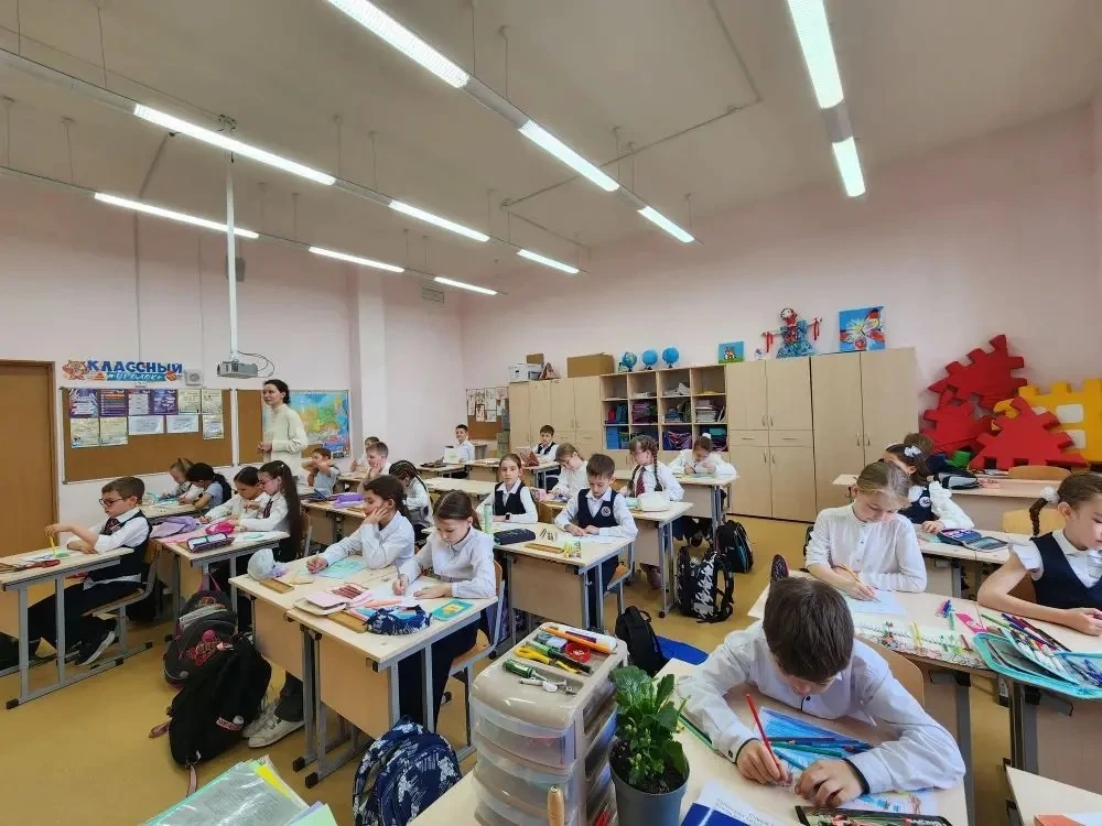 🏝️В рамках Недели психологии в начальной школе прошло необычное занятие «Остров моего спокойствия». 