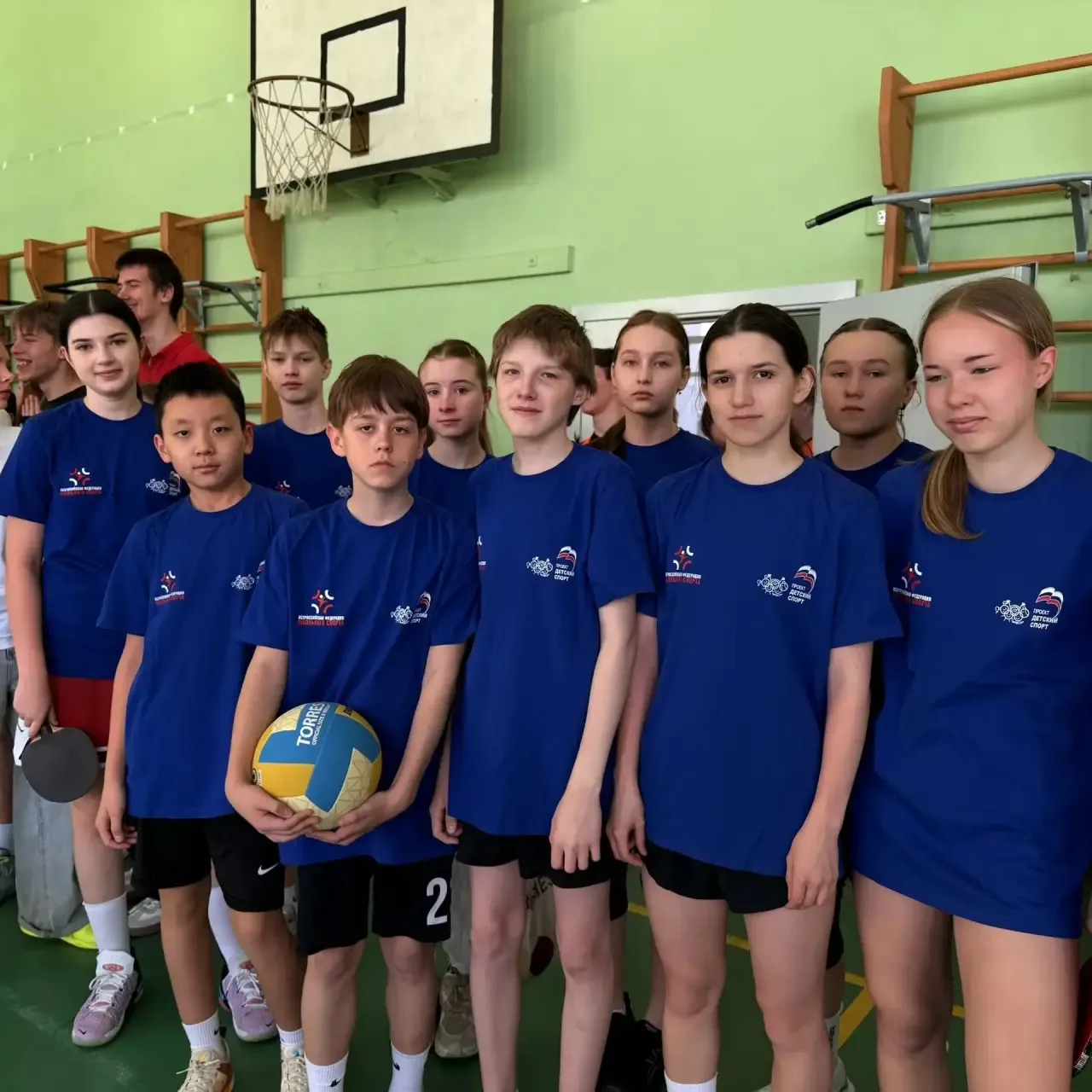 Дан старт муниципальному этапу «Президентских спортивных игр».     🙌Наша команда  уже проявила харак