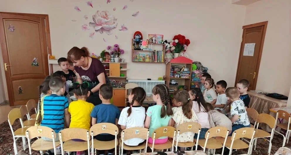 В рамках 7 недели республиканского конкурса #ЭКОВЕСНАЯ 23 воспитанника старшей группы п...