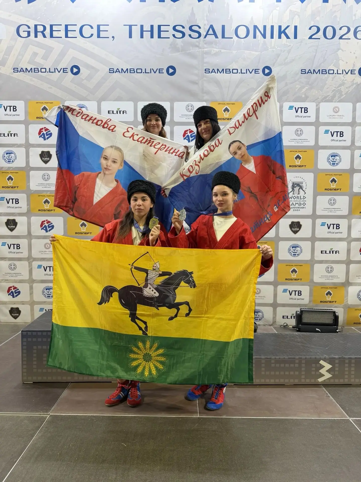 Самбистка из Кропоткина Валерия Козлова выиграла золото первенства мира 💪