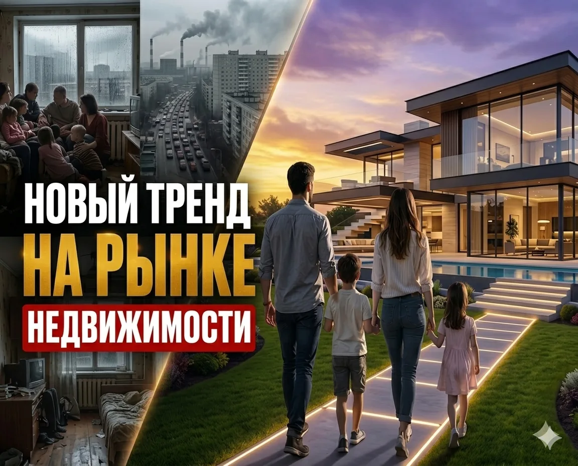 🏡 Пока все следят за квартирами, россияне массово переключаются на частные дома.