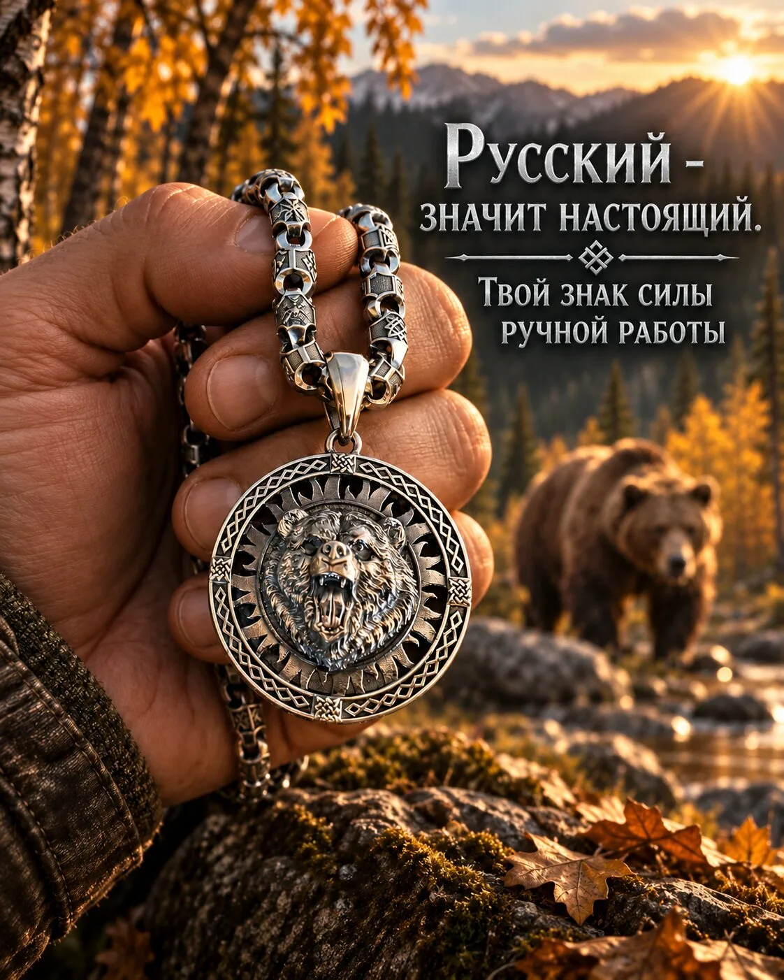 Русский — значит настоящий.