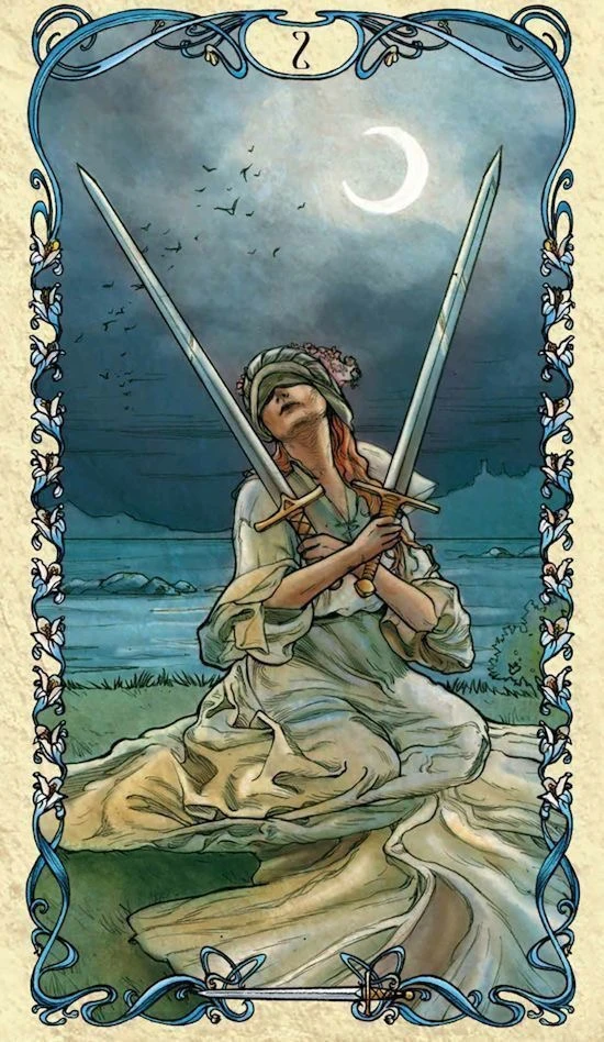 ⚔️Двойка Мечей - это карта выбора.