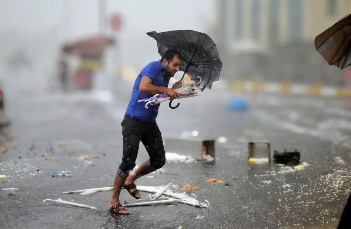 🌧 Очень сильный ливень и град обрушатся на Сургут