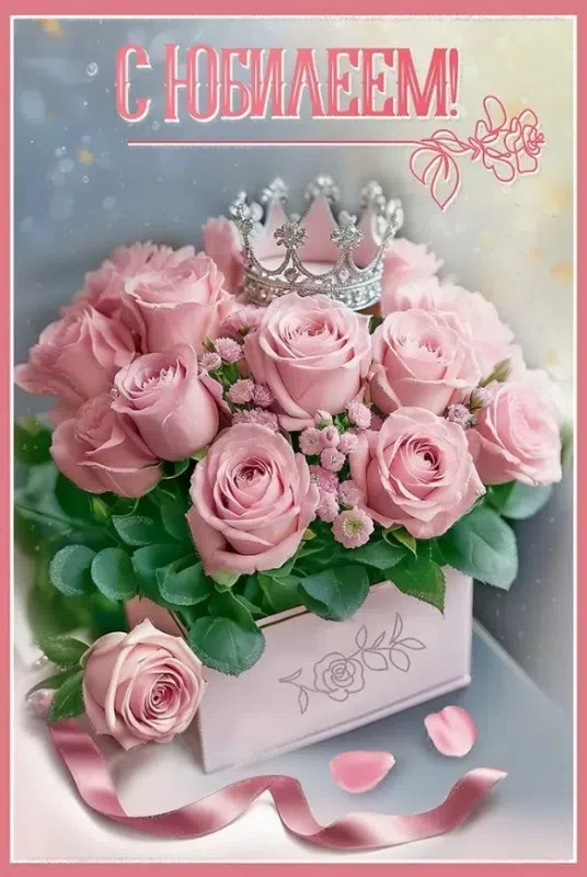 🌺🌹🌺ПОЗДРАВЛЯЕМ С ЮБИЛЕЕМ🌺🌹🌺