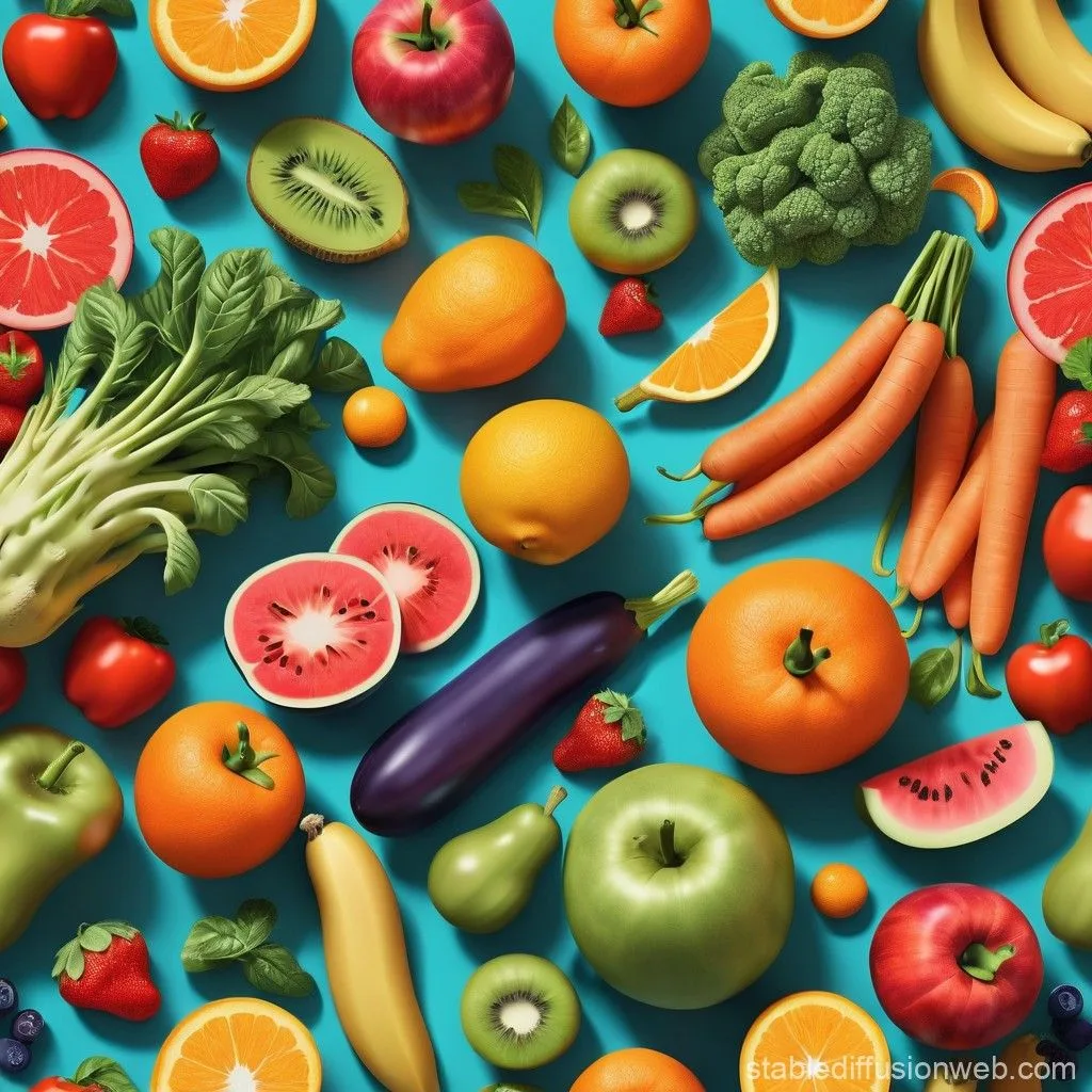 🍇🍉🍓🍏🍐Лето — это время свежих овощей и фруктов.