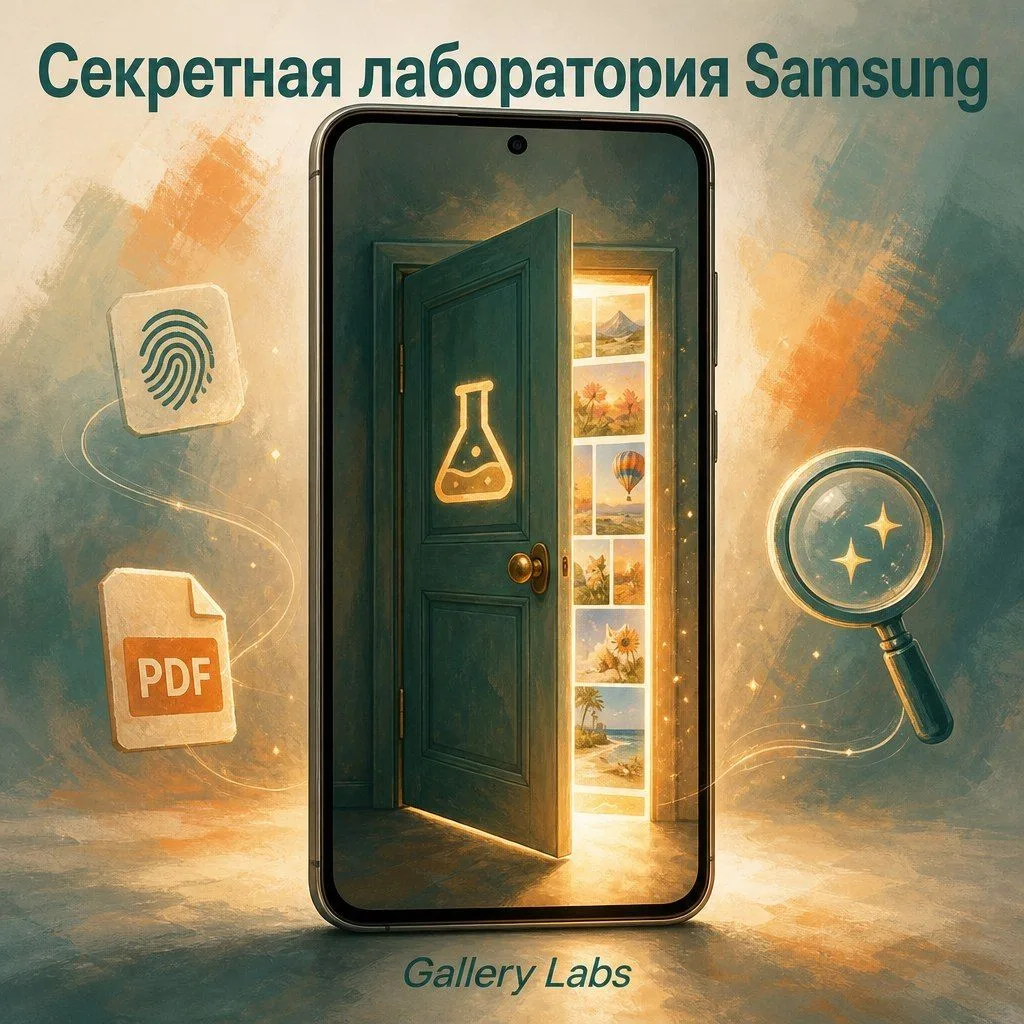 В Галерее на Samsung есть скрытое меню с экспериментальными функциями