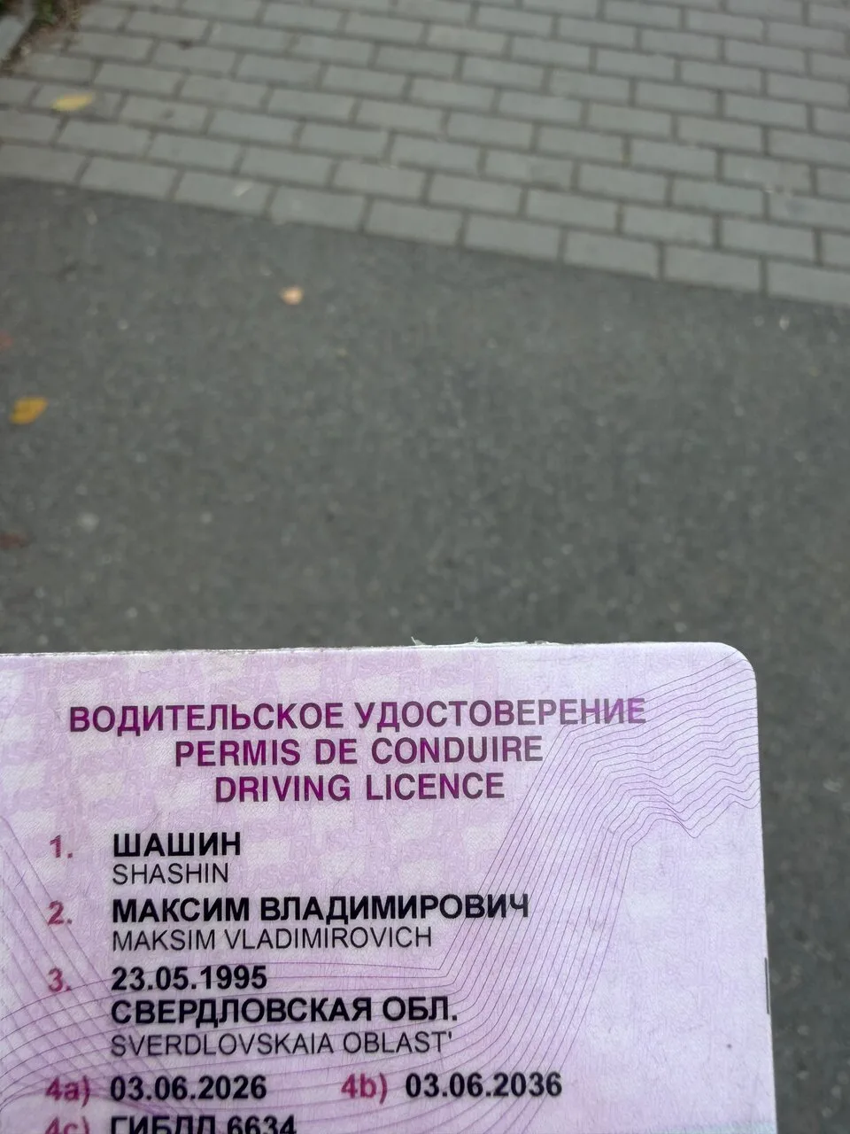 Добрый день! Найдено водительское удостоверение. Обращаться в магазин «Пятерочка», ул С...