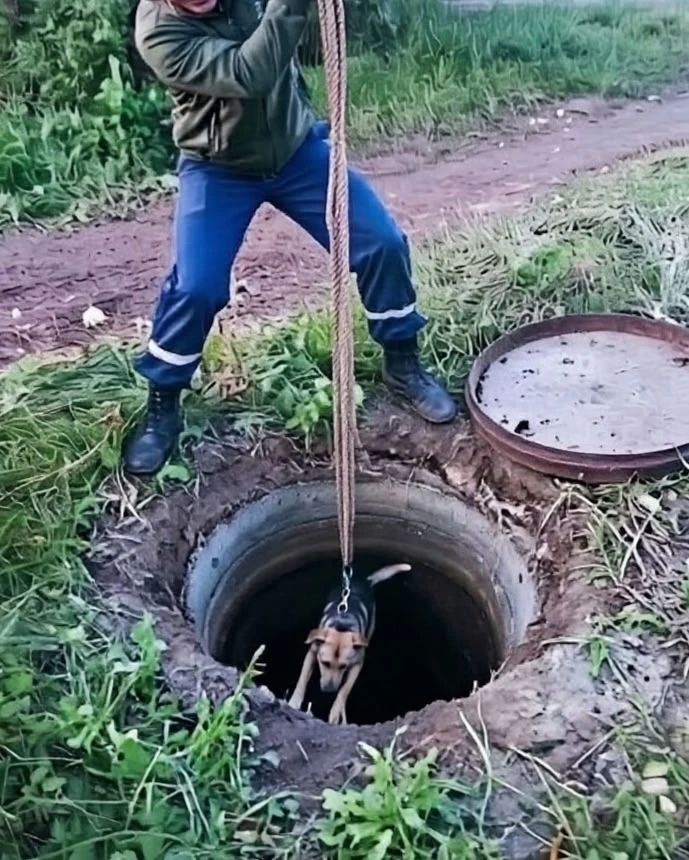 В Йошкар-Оле спасли собаку из глубокого колодца 🙏