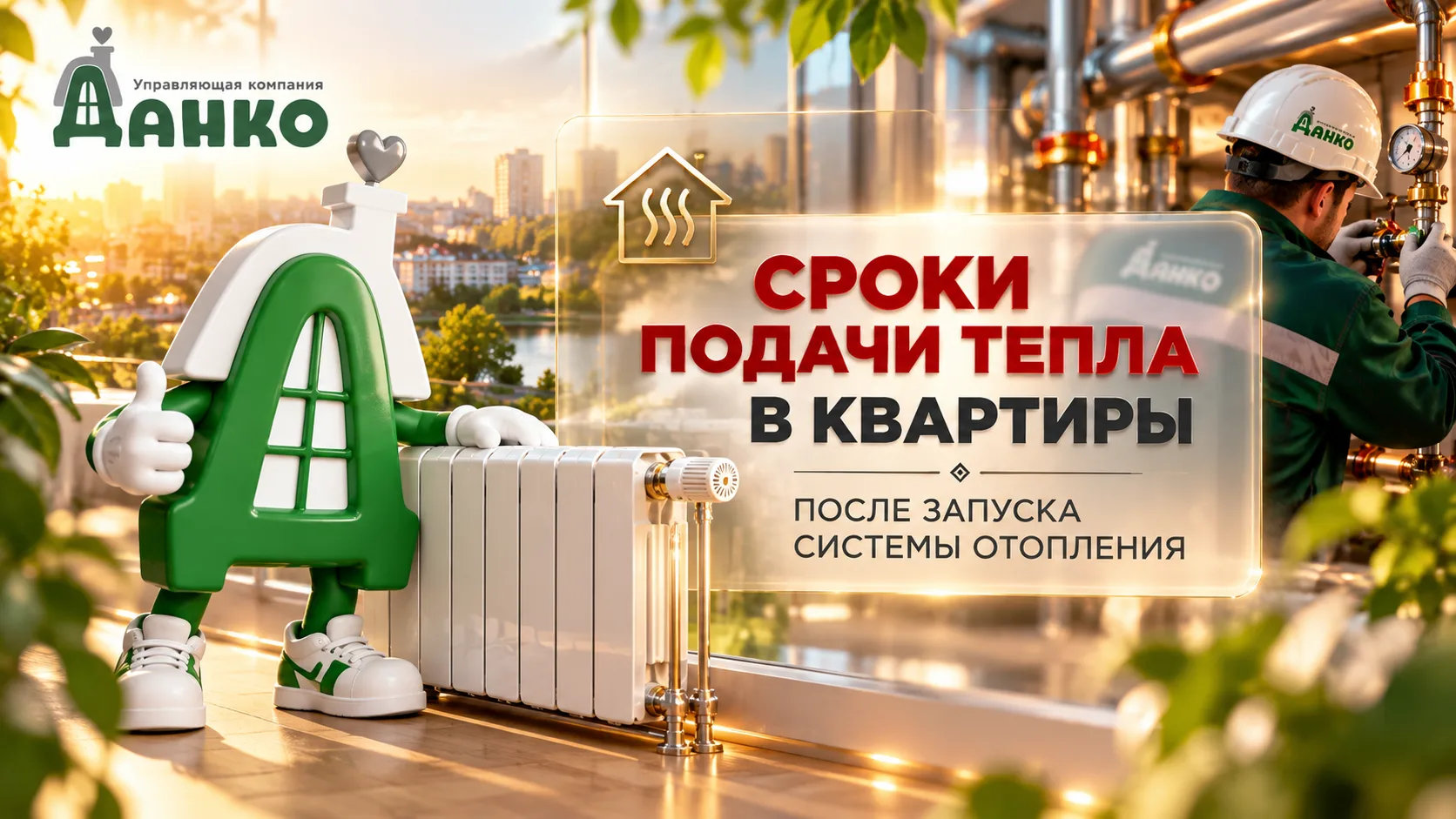 СРОКИ ПОДАЧИ ТЕПЛА В КВАРТИРЫ ПОСЛЕ ЗАПУСКА СИСТЕМЫ ОТОПЛЕНИЯ 🔥