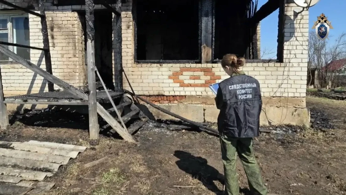 Тело после пожара в Мари‑Биляморе 🔥    5 мая в селе Мари‑Билямор (Мари‑Турекский район, Марий Эл) в 