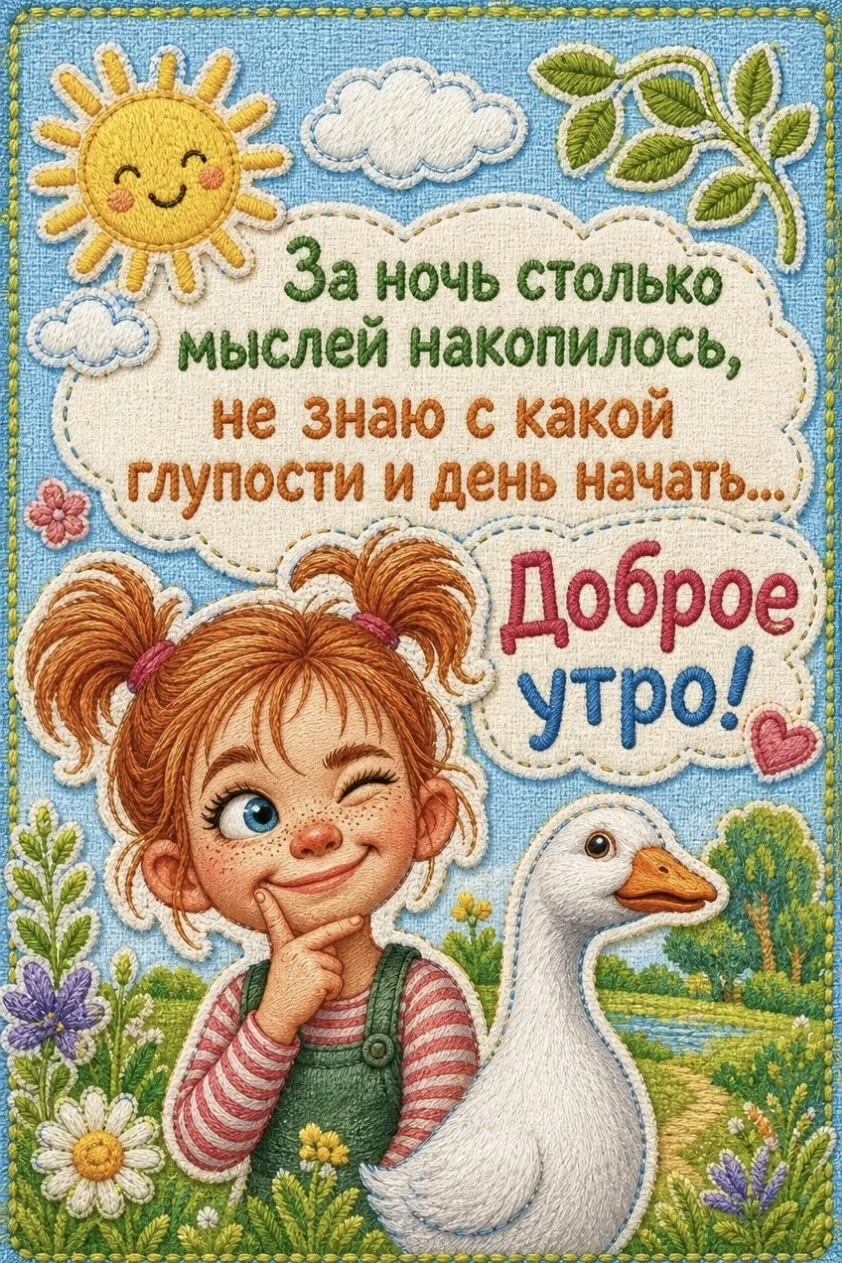 Доброе утро! 😜