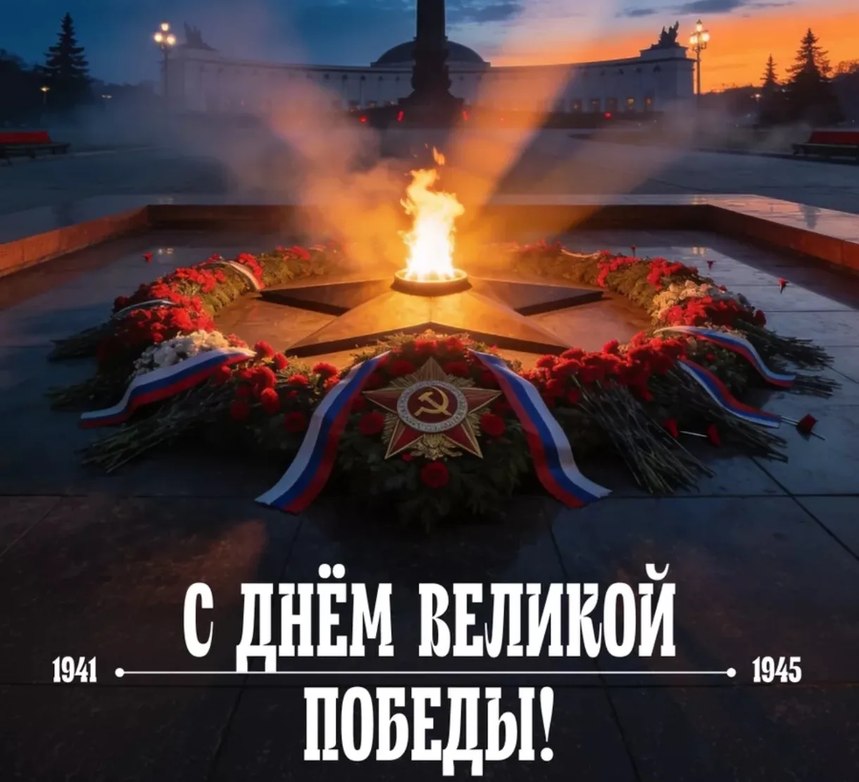 ​🌿 Поздравляем с Днем Великой Победы!