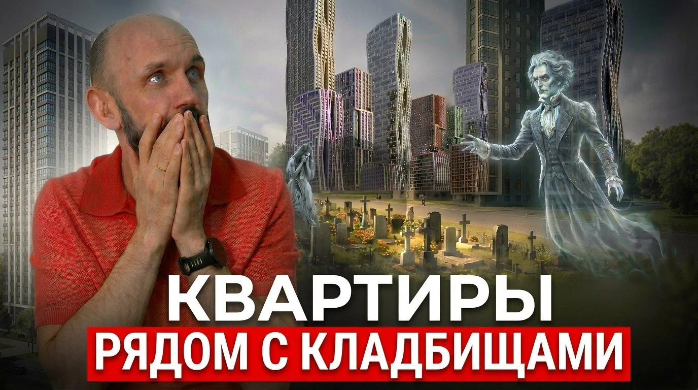 Квартира рядом с кладбищем - это автоматически плохая локация?