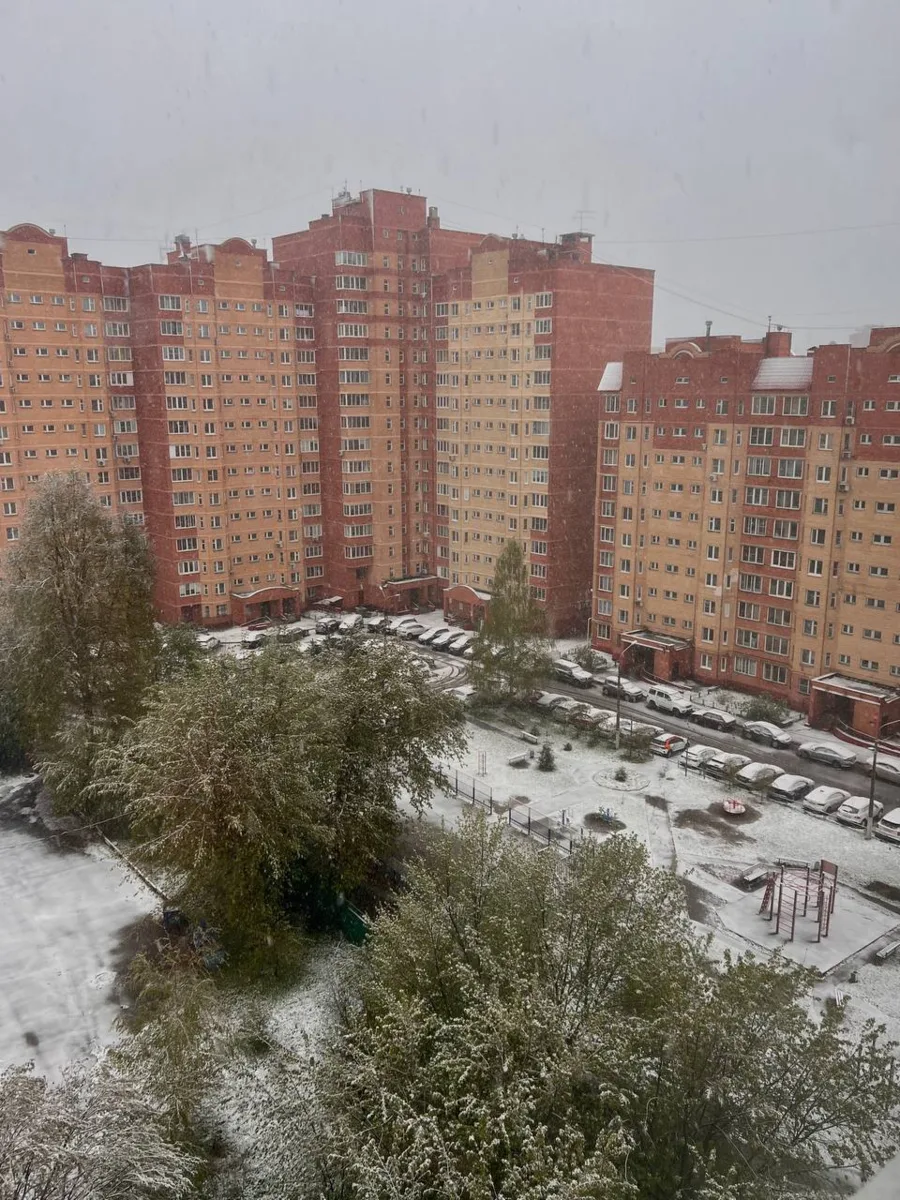 ❄️ Первый снег выпадет в Щёлкове во второй половине октября