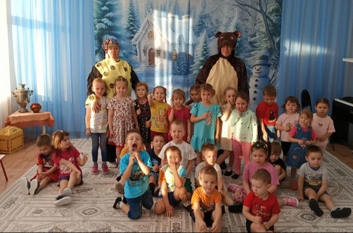 💥🔥☀⛅☃Масленичная неделя. Сегодня в нашем детском саду прошли гуляния, организатор Мих...