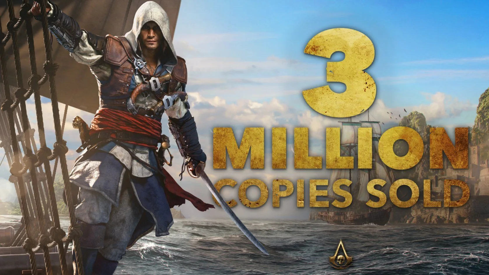 Assassin’s Creed Black Flag Resynced достигла 3 миллионов проданных копий – на это игре...