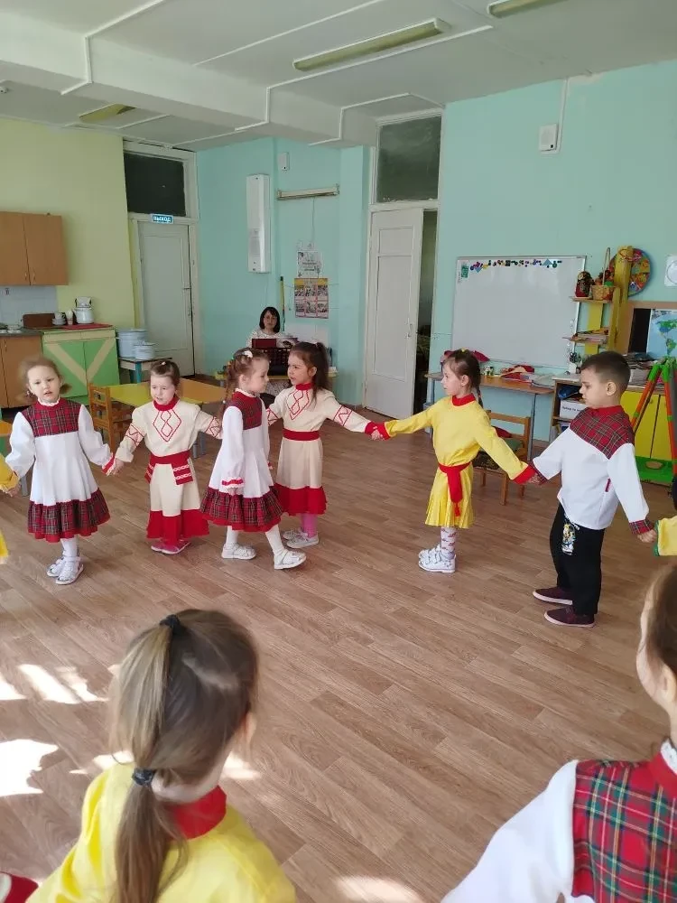 К дню чувашского языка, для воспитанников средней группы «Теремок» состоялось яркое муз...