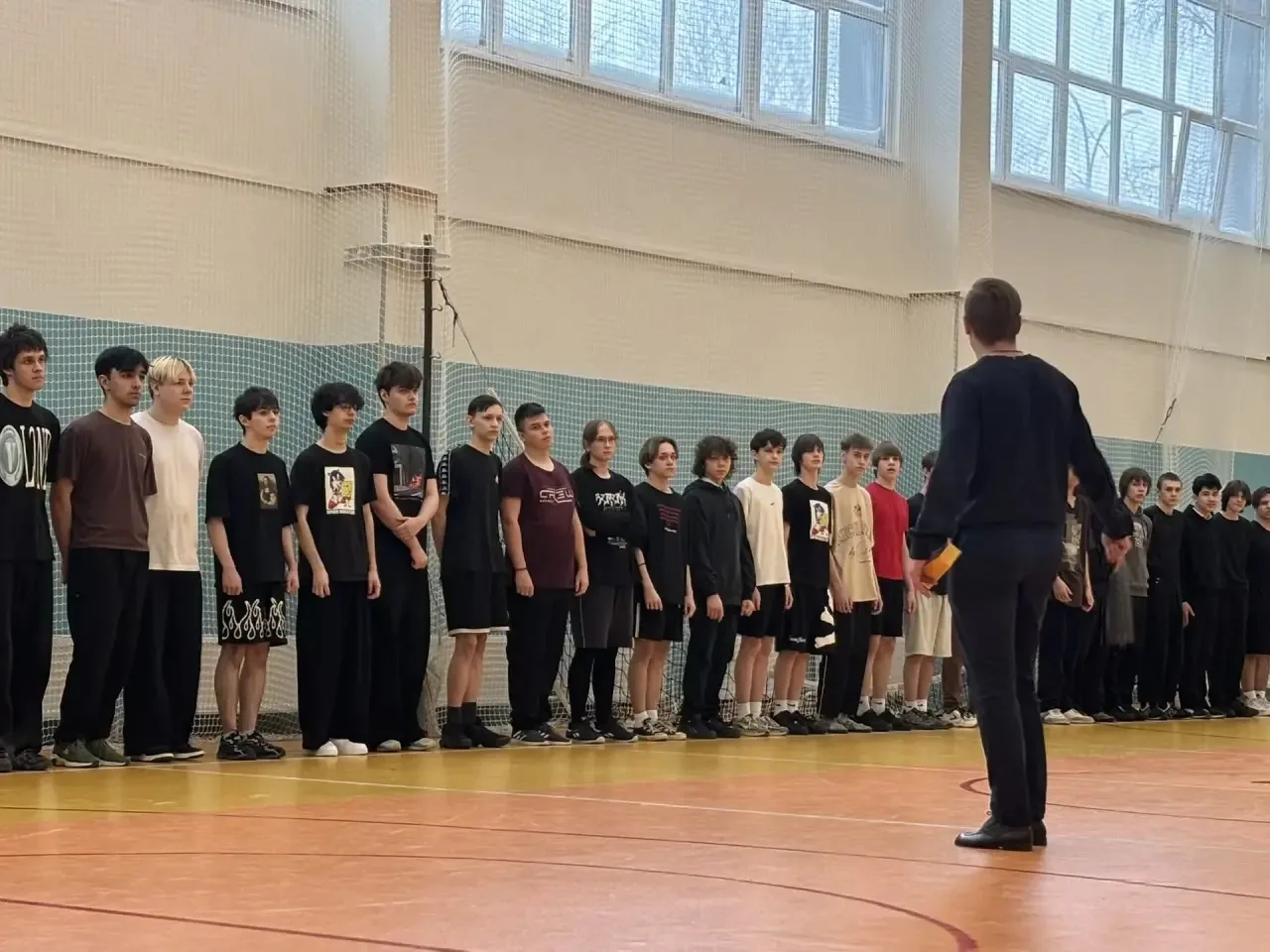 🪖 Конкурс «А ну‑ка, парни!» — готовимся к 23 Февраля! 🪖  В нашем лицее проходит традиционный конкурс